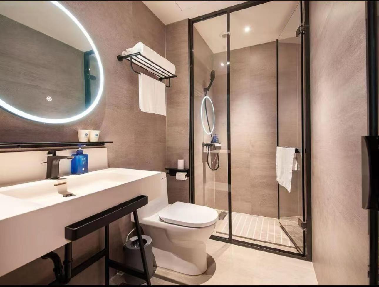 Hanting Hotel Shanghai Babaiban Pudian Road Subway Station Extérieur photo